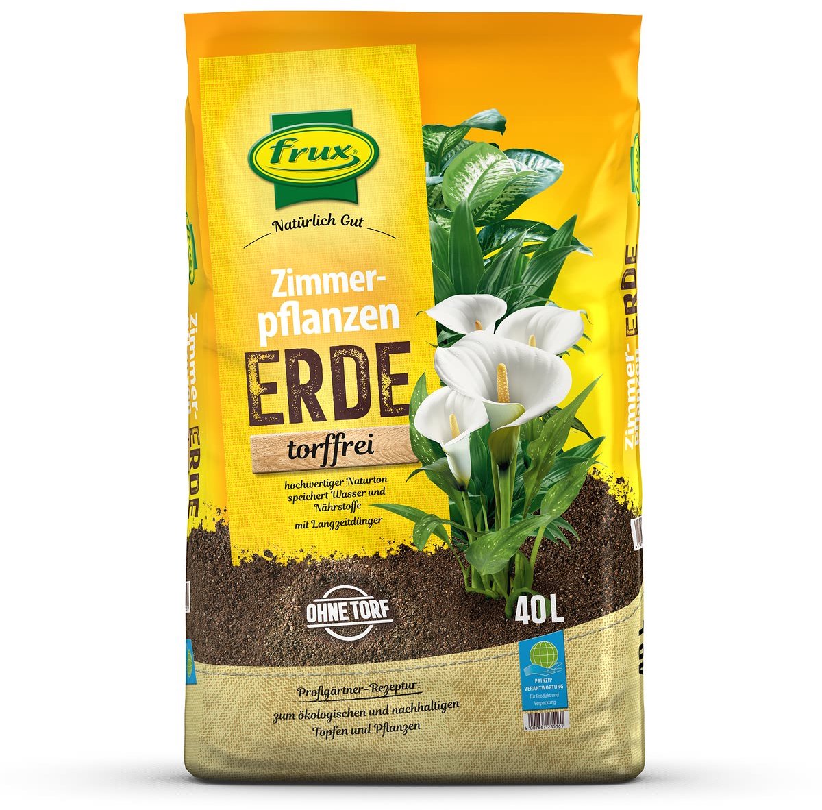 frux Pro Kamerplantenaarde Natuurlijk Goed Turfvrij - 40 Liter