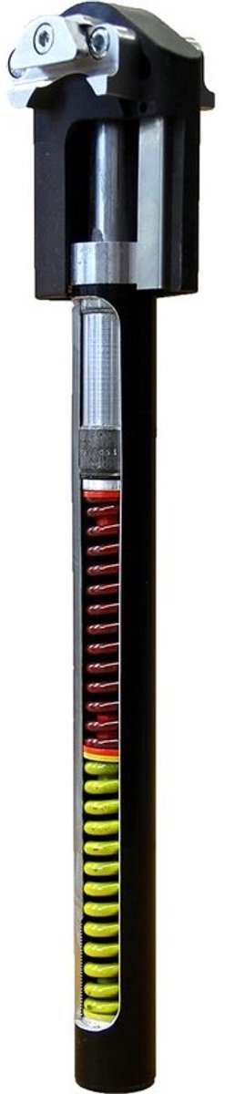 Verende Zadelpen - Fiets Comfort - Comfortabel Fietsen - Dubbel Geleidesysteem - 320mm Lengte - Zwart