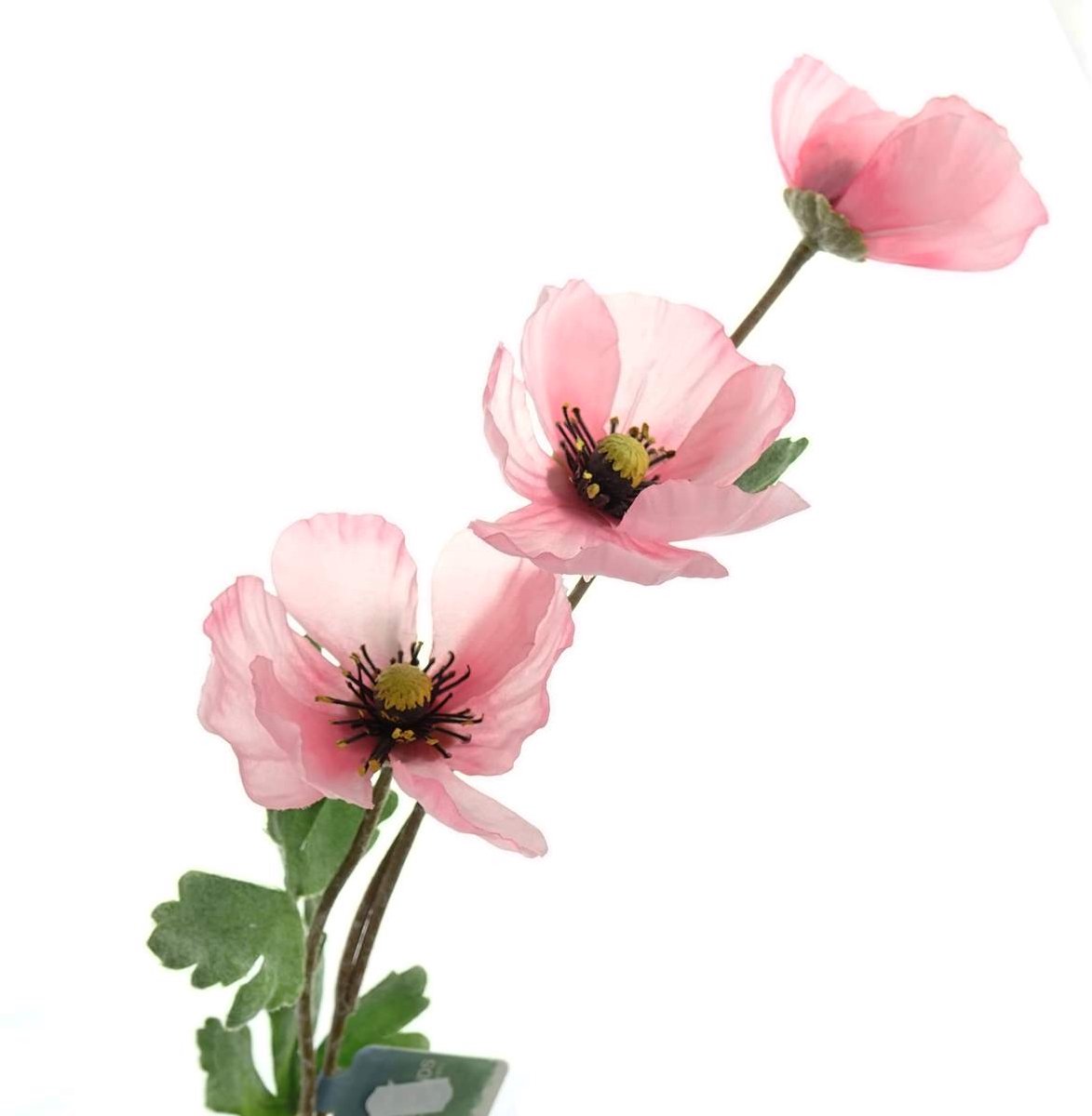 Kaemingk Klaproos Roze 70 cm - Kunstbloemen