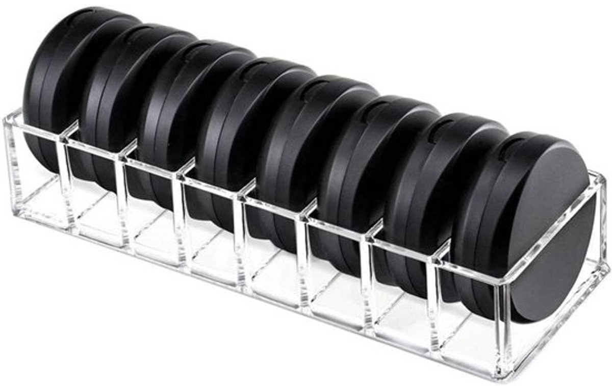 Cosmetica Organizer - Make-up Houder - Snel Vinden - 8 Vakken - Transparant