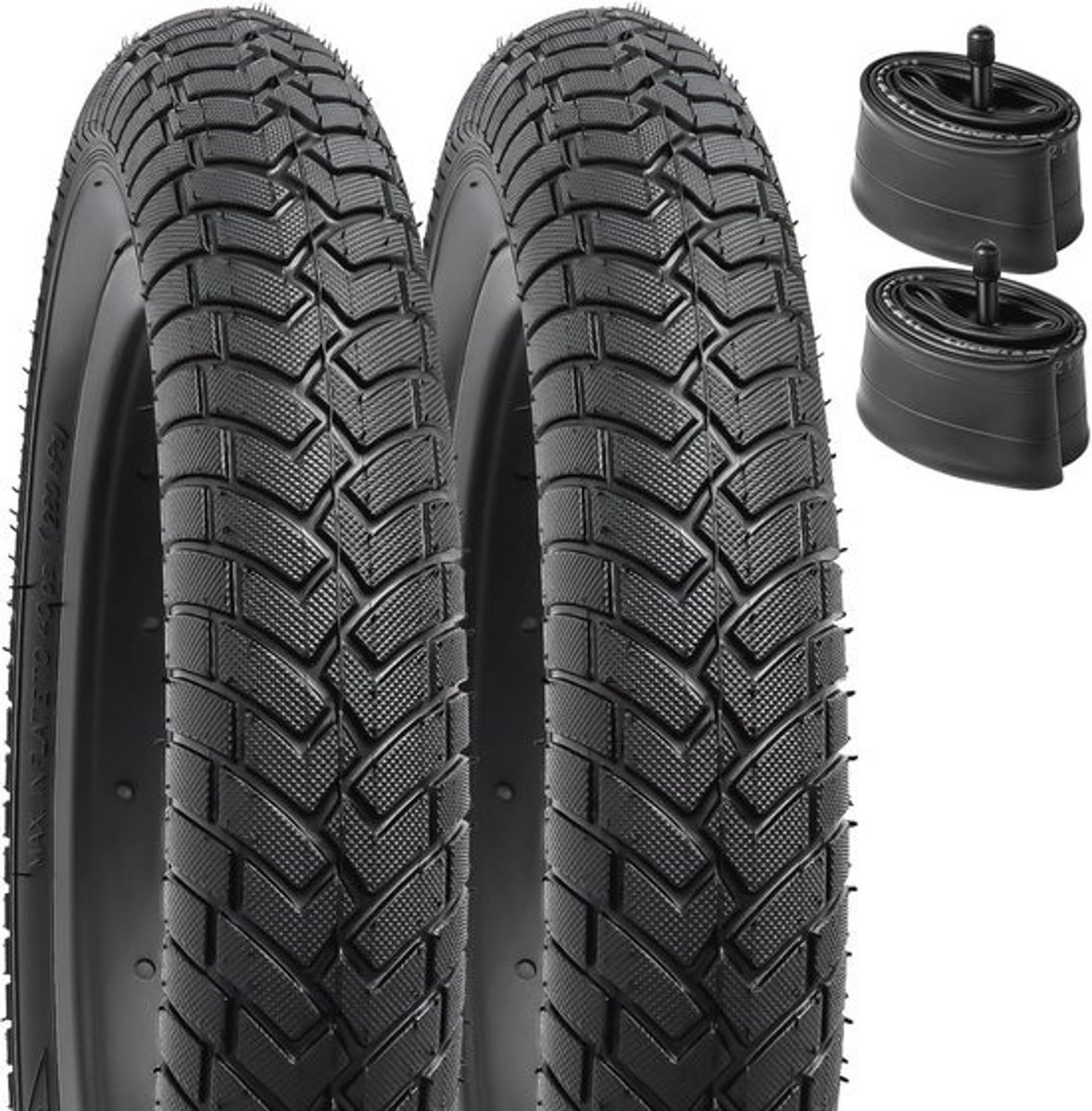 14 inch fietsbanden 14 x 1,95 Heavy Duty - Compatibel met diverse maten