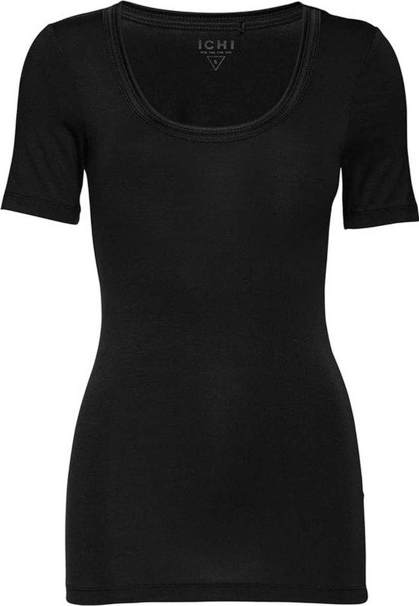 Getailleerd Dames T-shirt Korte Mouwen met Satijnen Detail