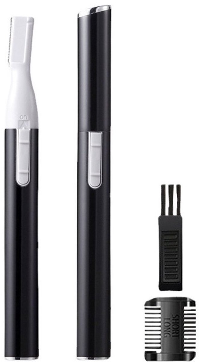 Multifunctioneel wenkbrauwscheermes – wenkbrauw trimmer - Gezichtsscheerapparaat – Neushaartrimmer – Wenkbrauwtrimmer – Hulpmiddel voor gezichtsontharing – Draagbaar ontwerp