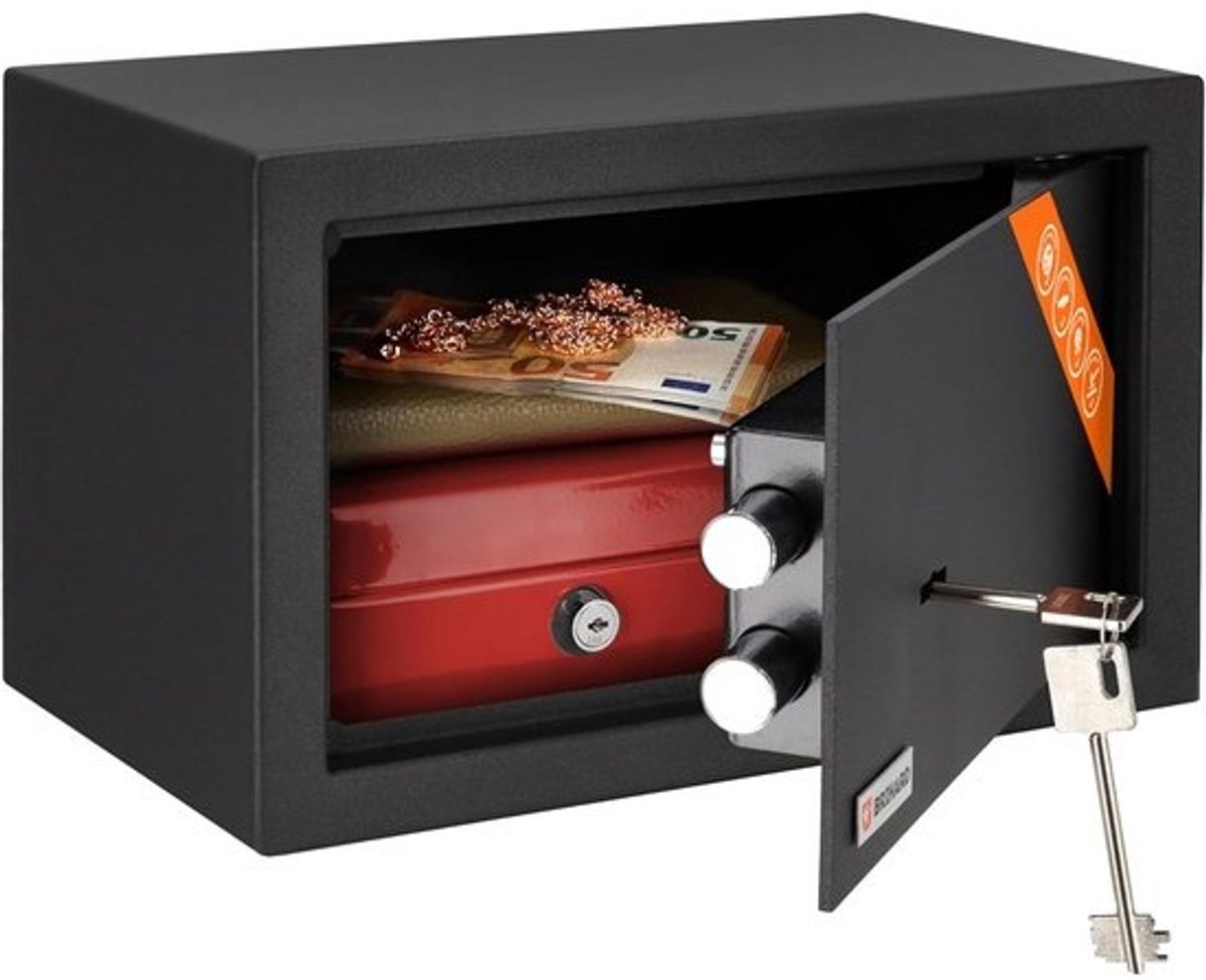 Thuiskluis met Sleutelslot en Sleutel Extra Veilig voor Sieraden en Geld