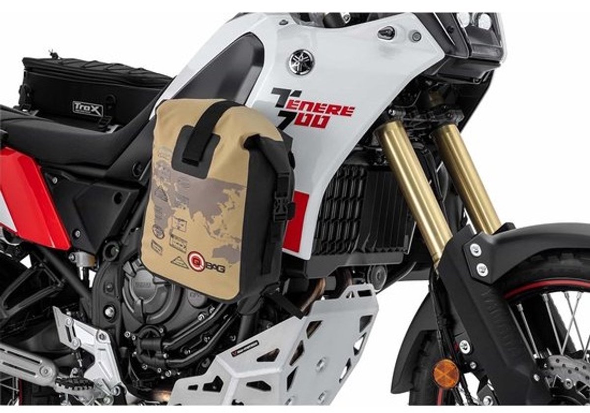 Achtertas voor motor - Waterdichte 32 liter motortas voor crash bars - Unisex en multifunctioneel