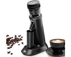 Conische Koffiemolen - Espressomolen - Verse Koffie - 36 Maalstanden - 50g Capaciteit - Zwart