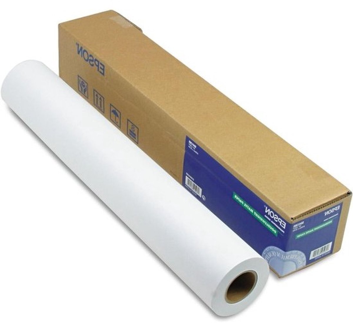 Inkjet Papier Rol - Fotopapier Mat - Professionele Prints - Dubbel Gewicht Mat - 610 mm x 25 m - Wit
