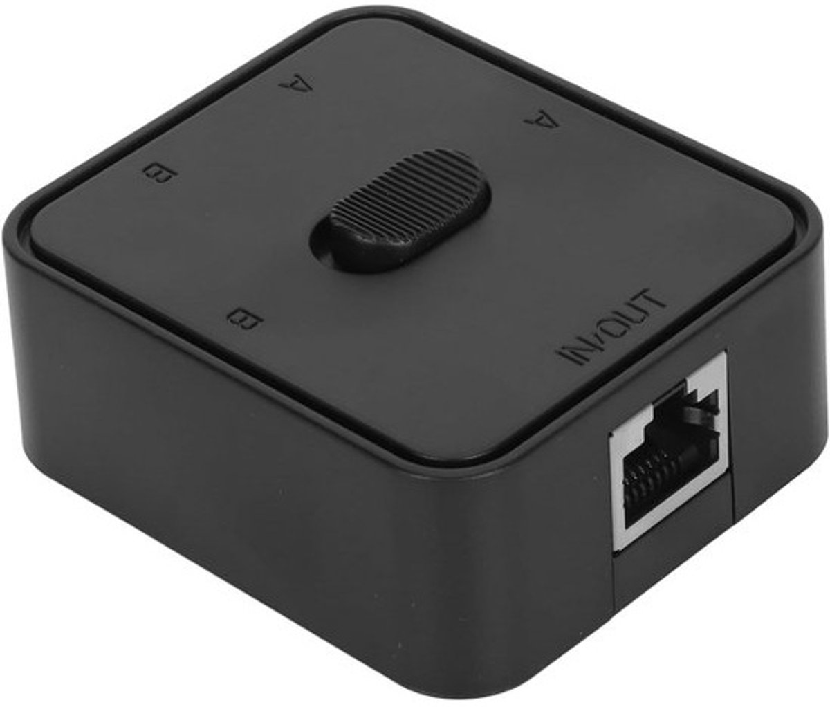 Gigabit Netwerkswitch met 2 Poorten en Ingebouwde Splitter