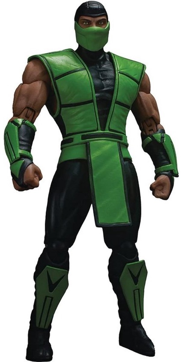 Collectiefiguur 1/12 Reptile Mortal Kombat 18 cm - Storm Collectibles - Figuur met Verwisselbare Accessoires