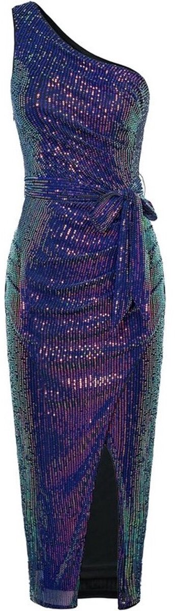 Pailletten Cocktailjurk voor Dames: Feestelijke Bodycon Jurk voor Galafeesten