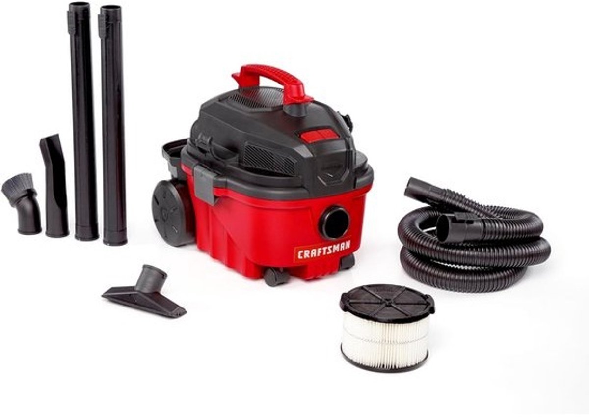 Nat-Droog Stofzuiger - Krachtige Shop Vac met Grote Capaciteit voor Auto en Huis