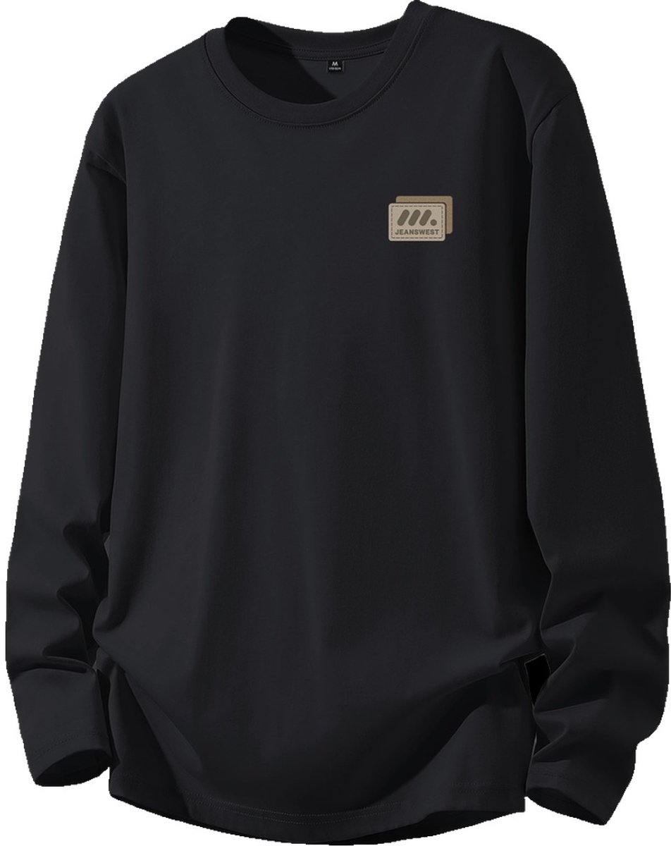 Currero Sweater Heren Sweaters Sweatshirt Hoodie Warme Trui Pullover Jumper Crewneck Vest Zwart