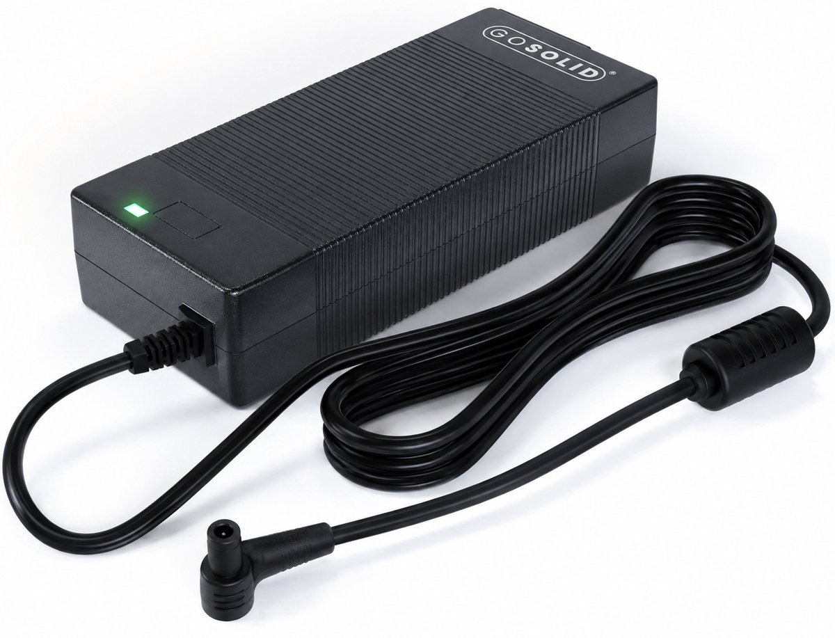 GO SOLID! Oplader 54.6V geschikt voor Xiaomi 4 Pro 2nd Gen elektrische step