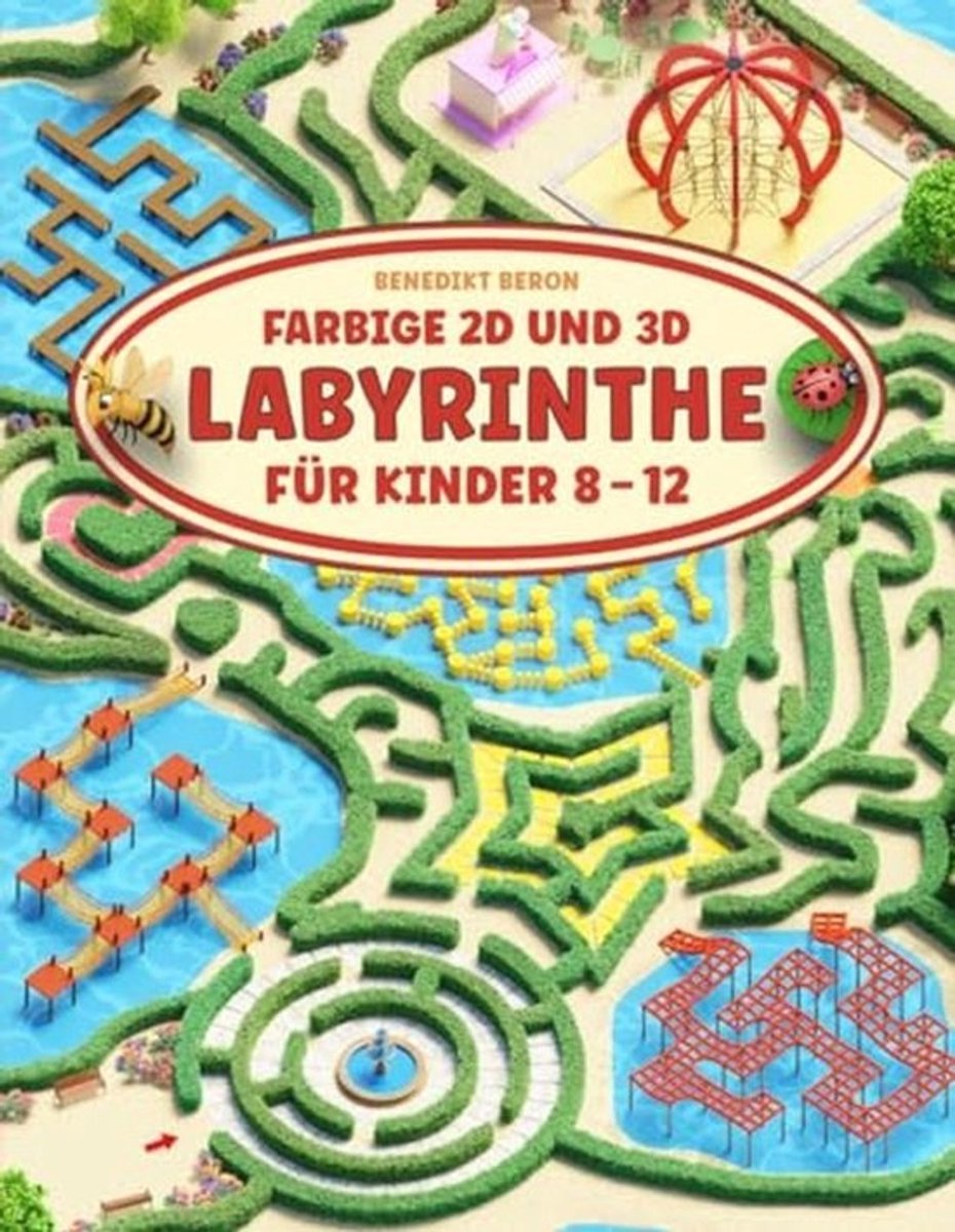 Verkleurrijke 2D en 3D Labyrinten voor Kinderen 8-12: Plezier met Uitdagende Puzzels