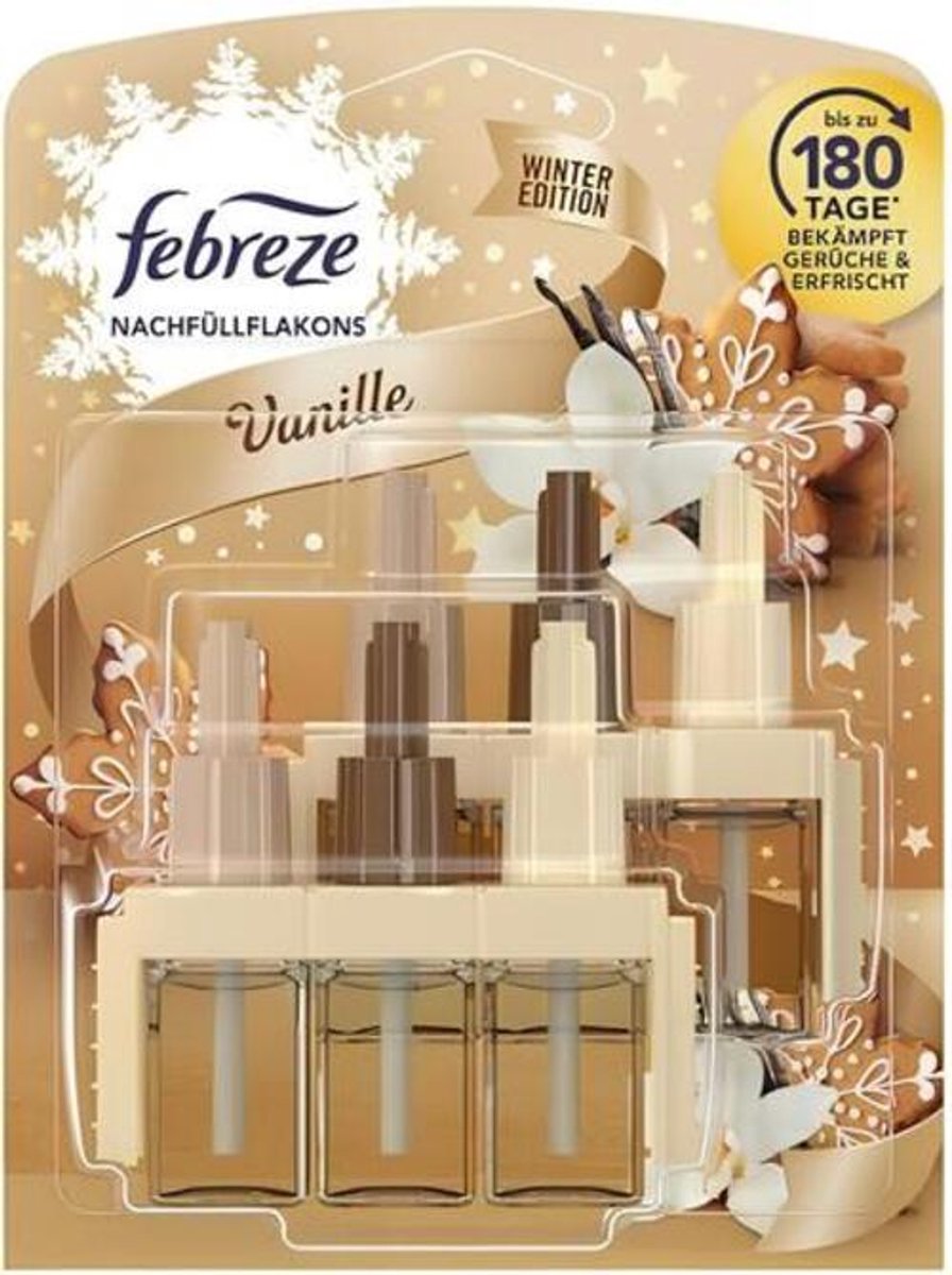 Febreze/Ambi Pur 3Volution Navulling Duo Vanille 2x20ml
