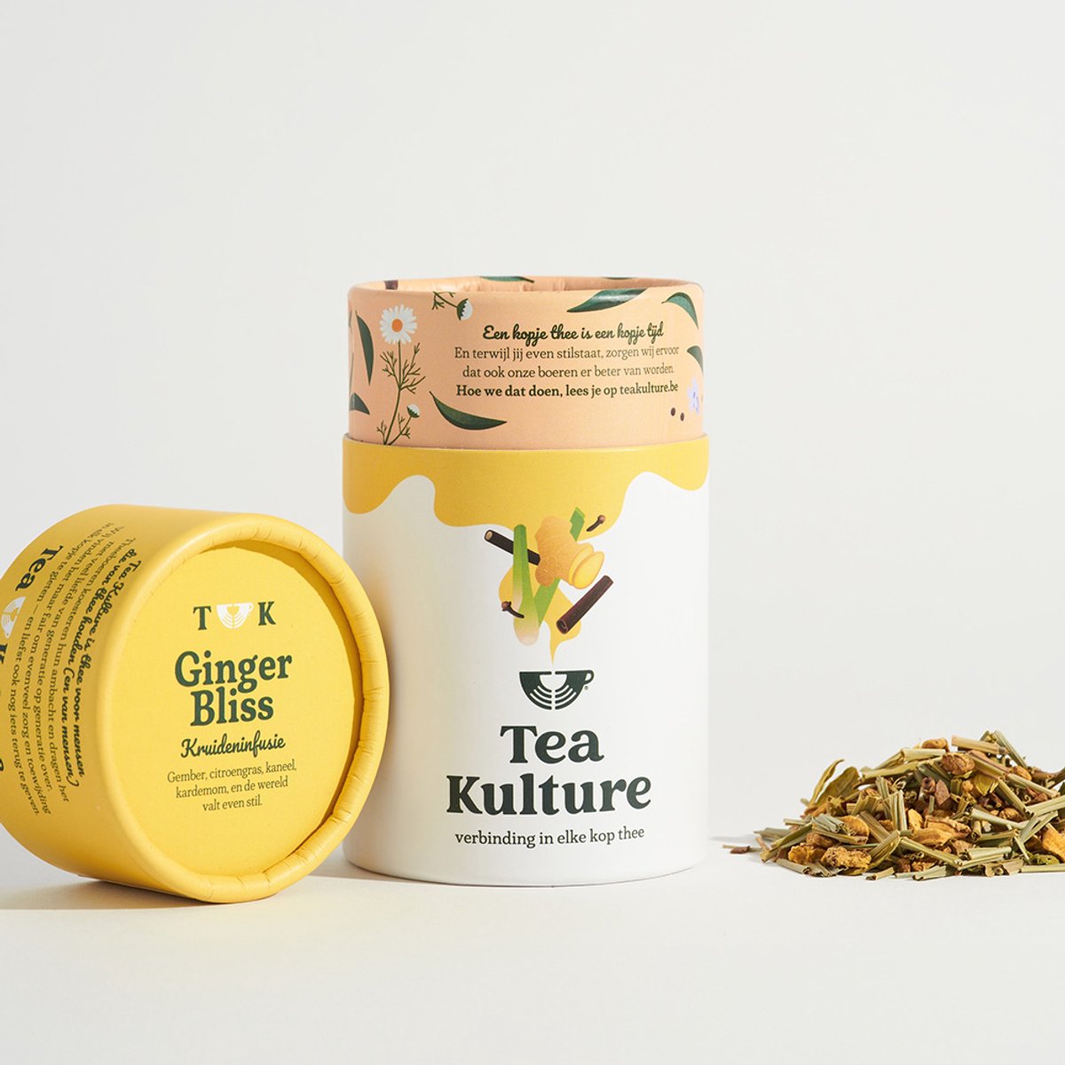 Tea Kulture Ginger Bliss - 50 gram Losse Thee - Kruidenthee met Gember en Kaneel