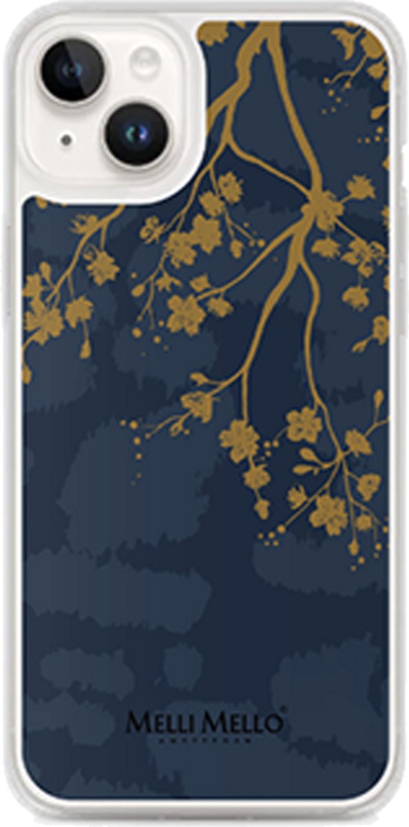 Melli Mello Telefoonhoesje Golden Branch (Soft case) - Apple iPhone 14 Plus