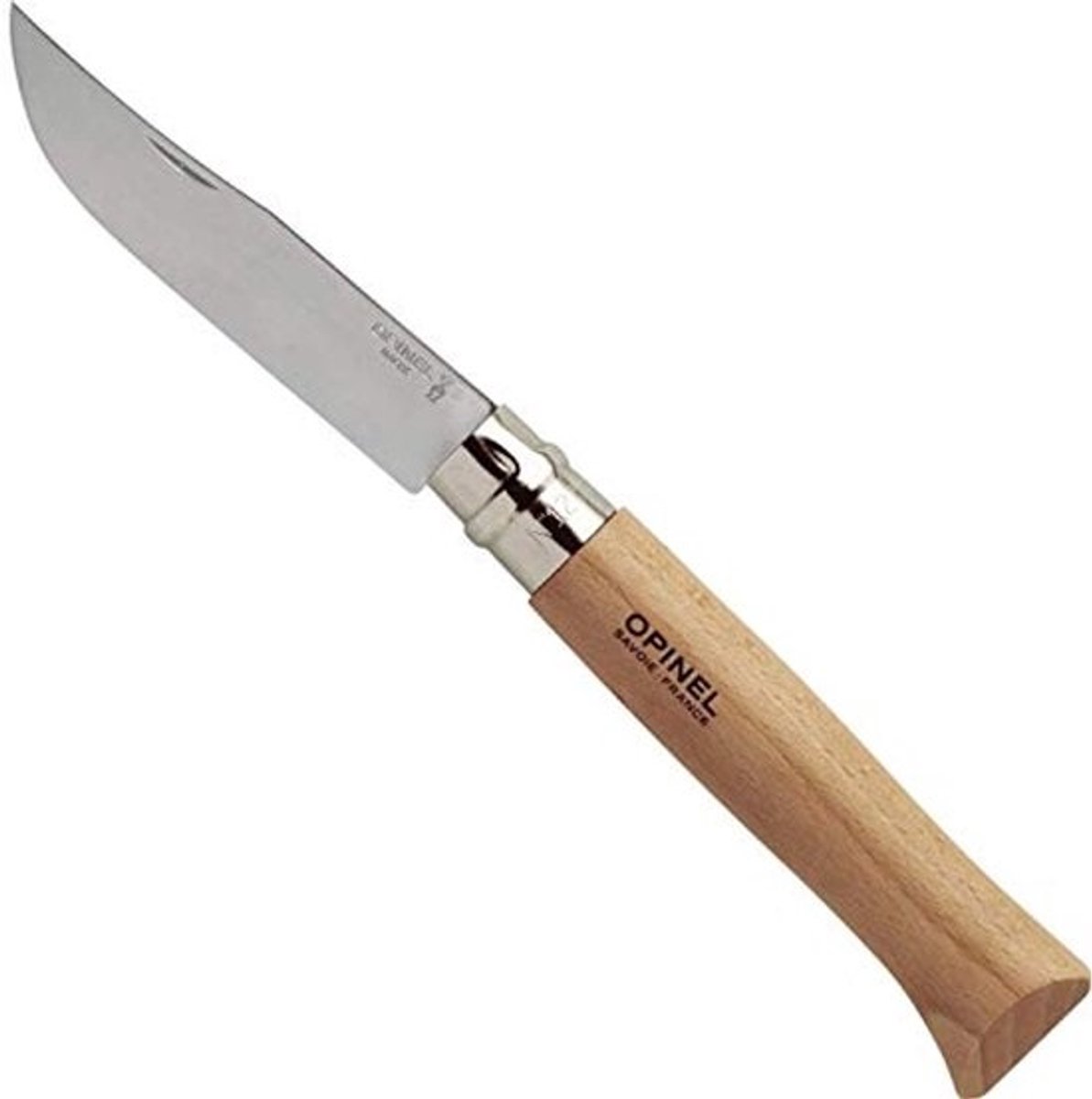 Unisex Opinel O123080 Klapmes - Hardhout Bruin, N°8 EU