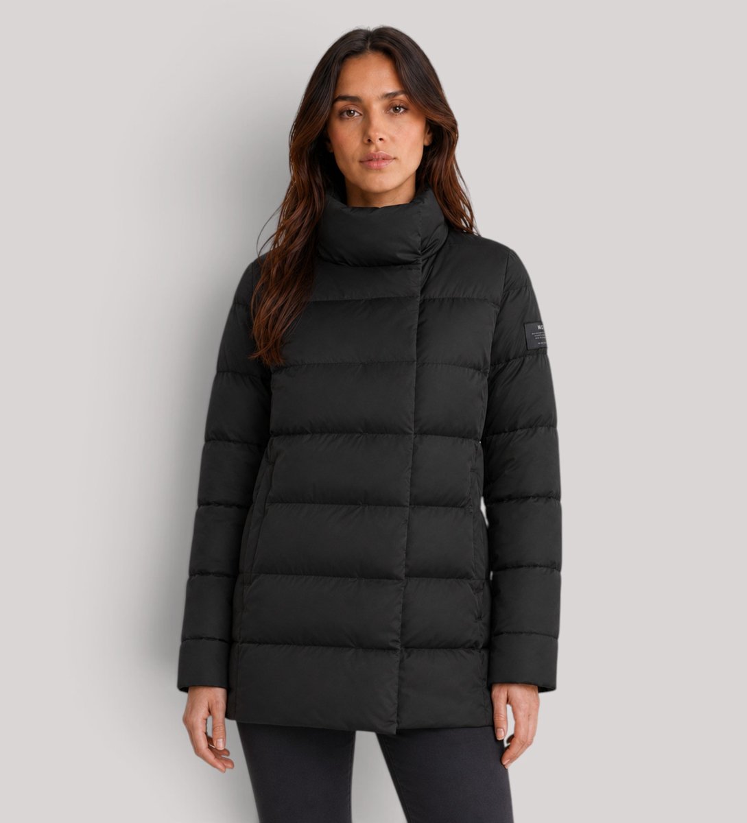 ECOALF Zwarte New Moore jas