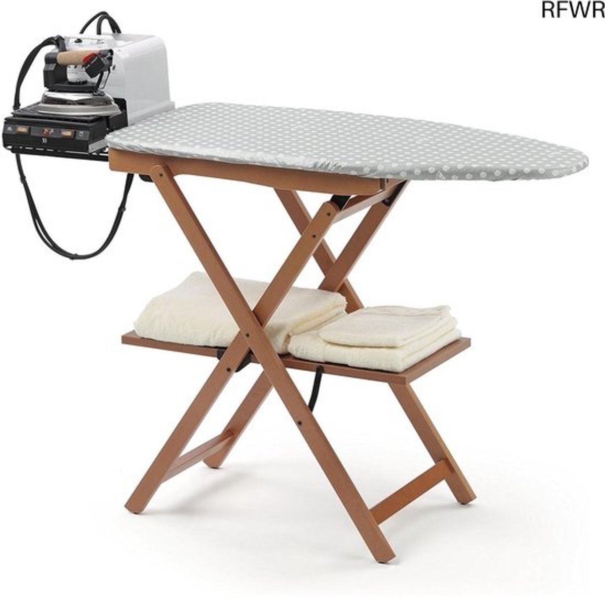 RFWR® Strijkplank Massief Beuken 135 x 45 cm - Niet in Hoogte Verstelbaar