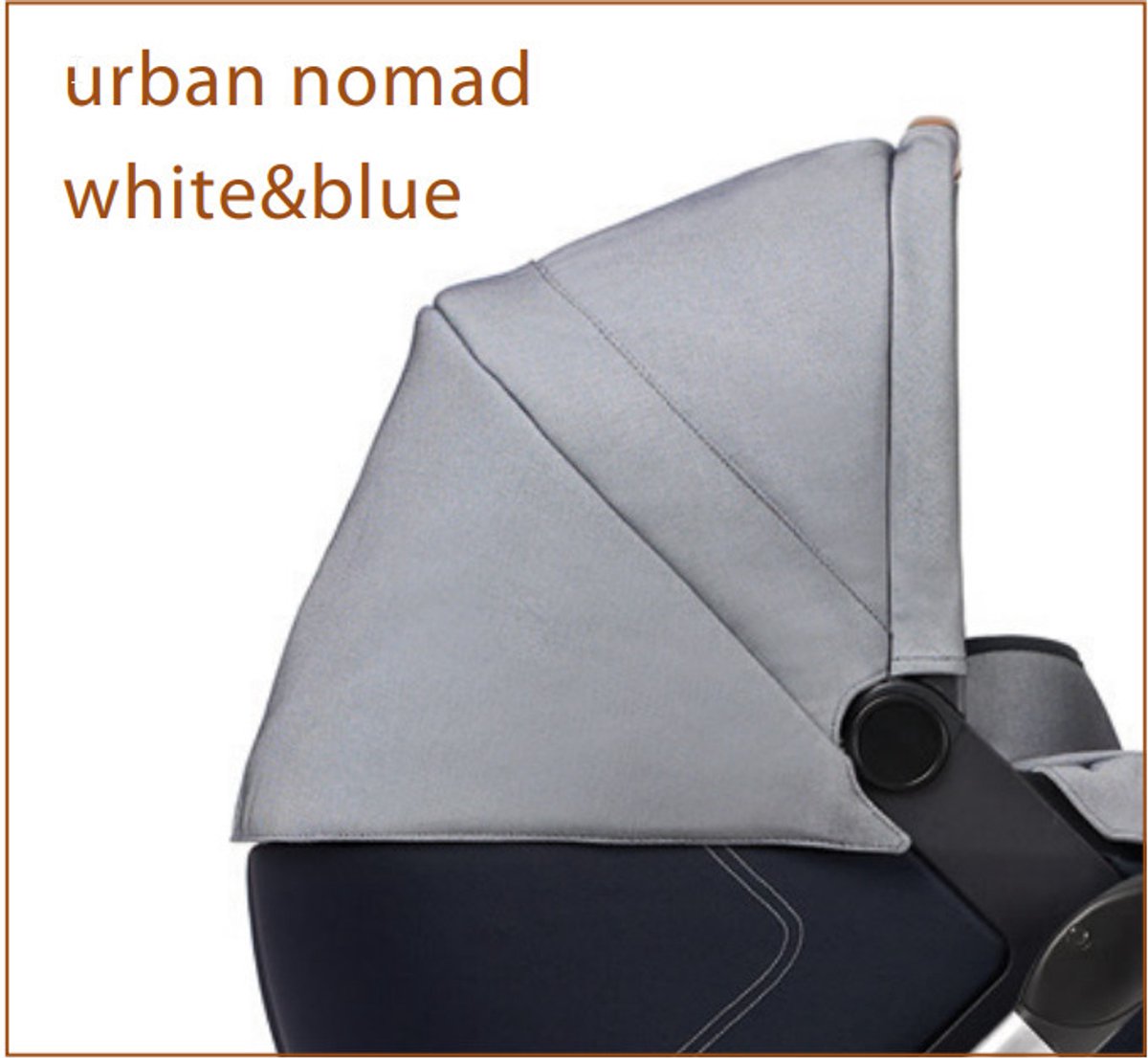 MUTSY - IGO - Urban Nomad - White / Blue - Reiswieg