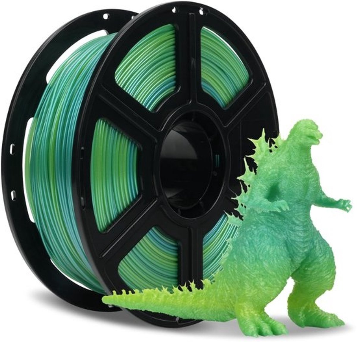 Kameleon Filament - PLA Draad - 3D Printen - Kleurverloop Effect - 1.75mm 1KG - Geel Roze
