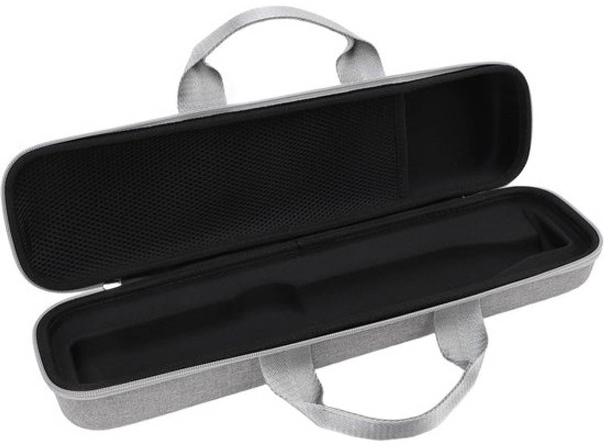 Stijltang Beschermhoes - Reistas Organizer - Veilig Vervoer - Waterdicht EVA Materiaal - 44 x 11 x 8 cm - Grijs
