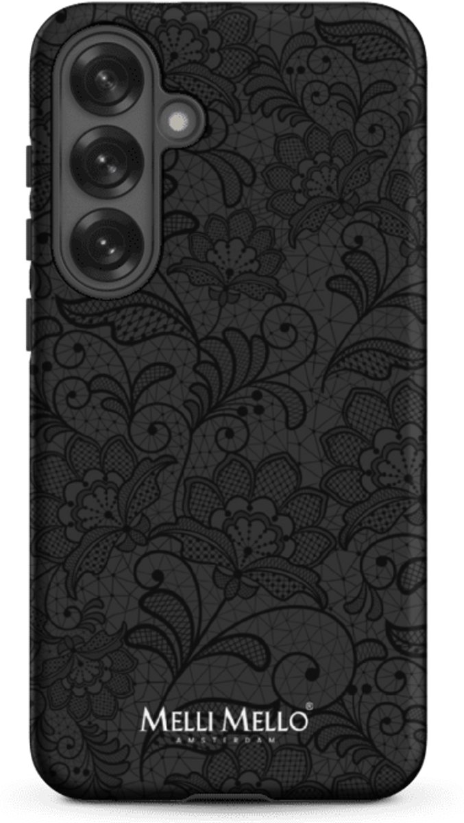 Melli Mello Telefoonhoesje Midnight Lace (Tough Case) - Samsung Galaxy S25 Plus