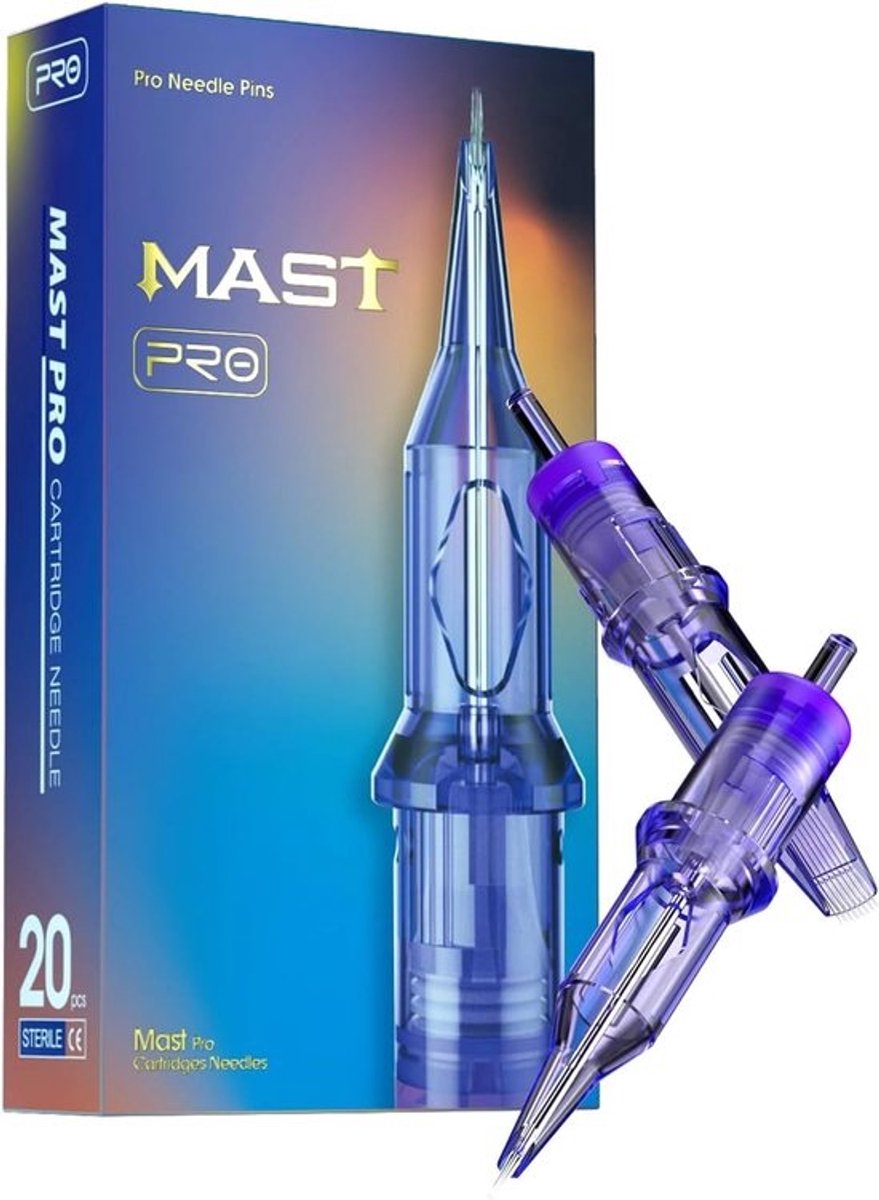 Tattoo Cartridge Needles 20 Stuks #12 0.35 1201RL Round Liner Microblading