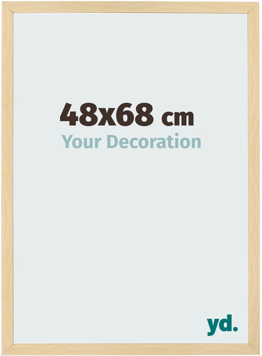 Your Decoration - Fotolijst 48x68 cm - MDF - Beuken Decor - Bologna