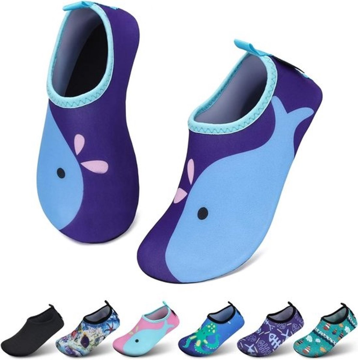 Waterschoenen Kinderen Jongens & Meisjes - Sneldrogend Aquaschoenen voor Strand, Zwembad en Buitenactiviteiten