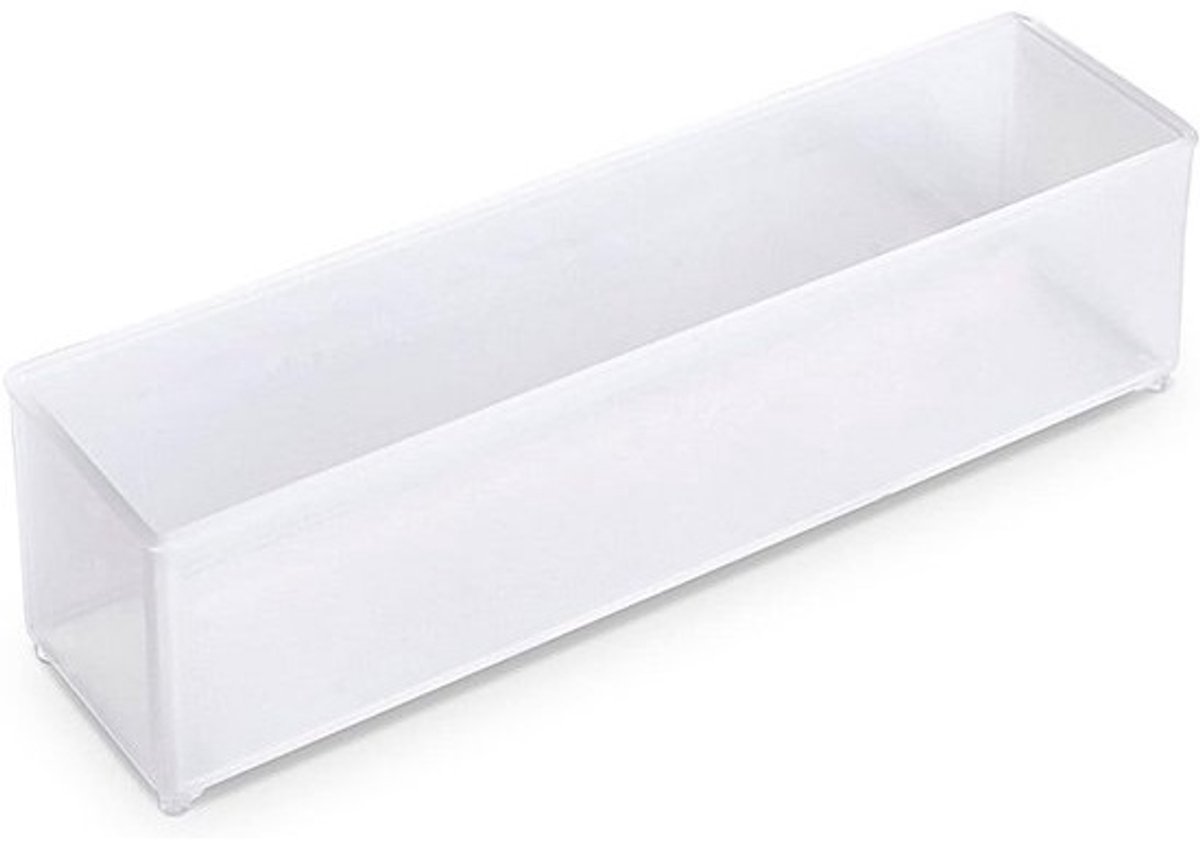 Opbergbakjes - Sorteren Delen - Gereedschap Organiseren - Modulair Systeem - 16.9 x 4.7 cm - Transparant