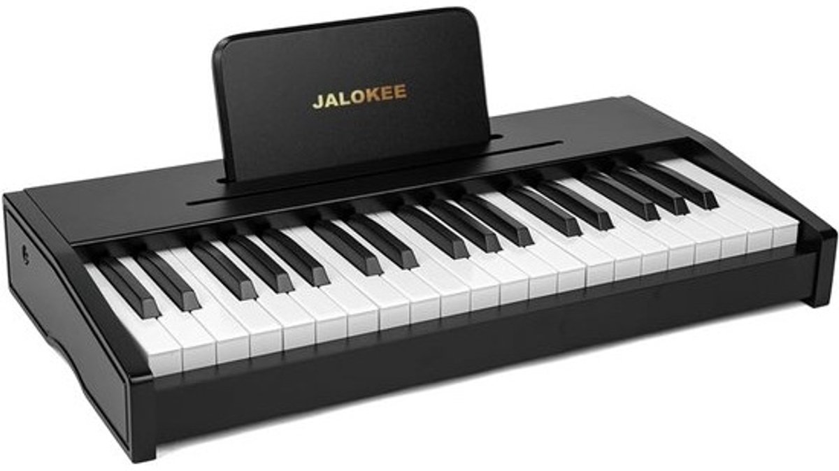 Kinderpiano digitaal houten toetsenbord 37 toetsen educatief muziek speelgoed voor kinderen vanaf 3 jaar