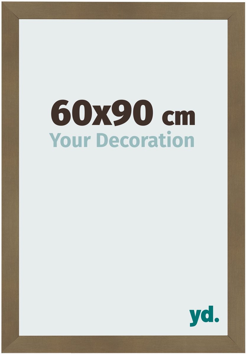 Your Decoration - Fotolijst 60x90 cm - MDF - Brons Decor - Bologna