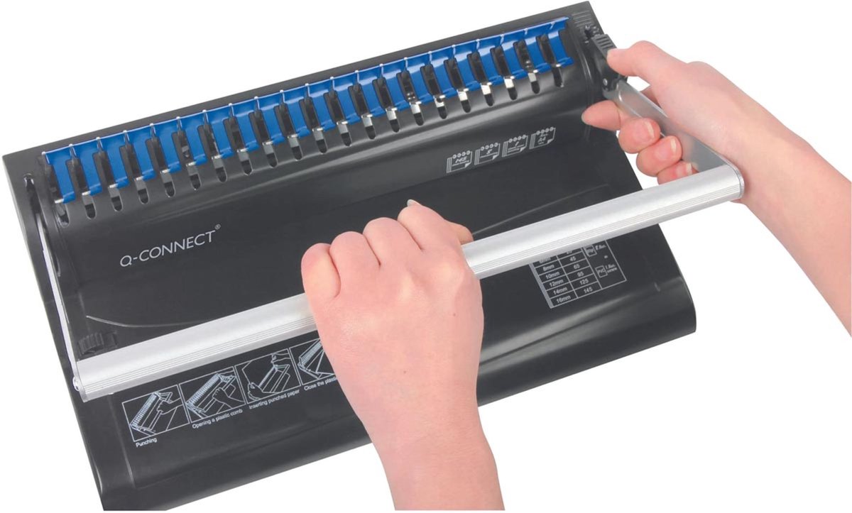 Q-CONNECT standaard manuele inbindmachine