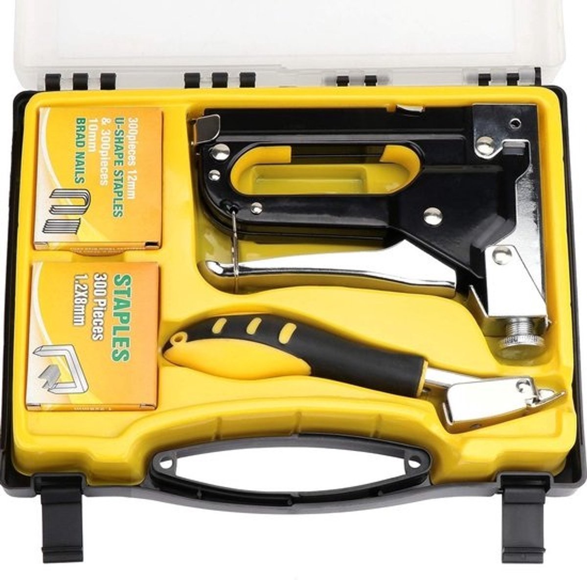 Krachtige 3-in-1 Hand Nietpistool Set met Nietjes en Verwijderaar