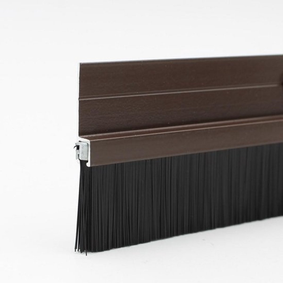 Zelfklevende Tochtstrip Onder Deur - 100cm - Insectenwerend en Geluiddicht - Tochtborstel voor Binnen en Buiten