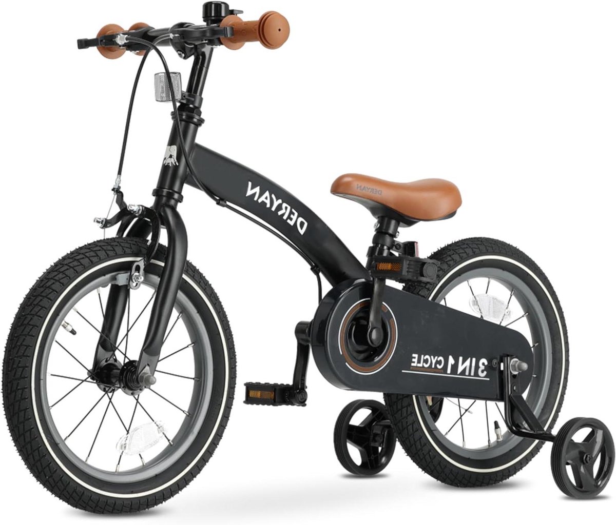 Kinderfiets - Loopfiets - Veilig Leren - Stuurbegrenzing - 12 Inch - Roze