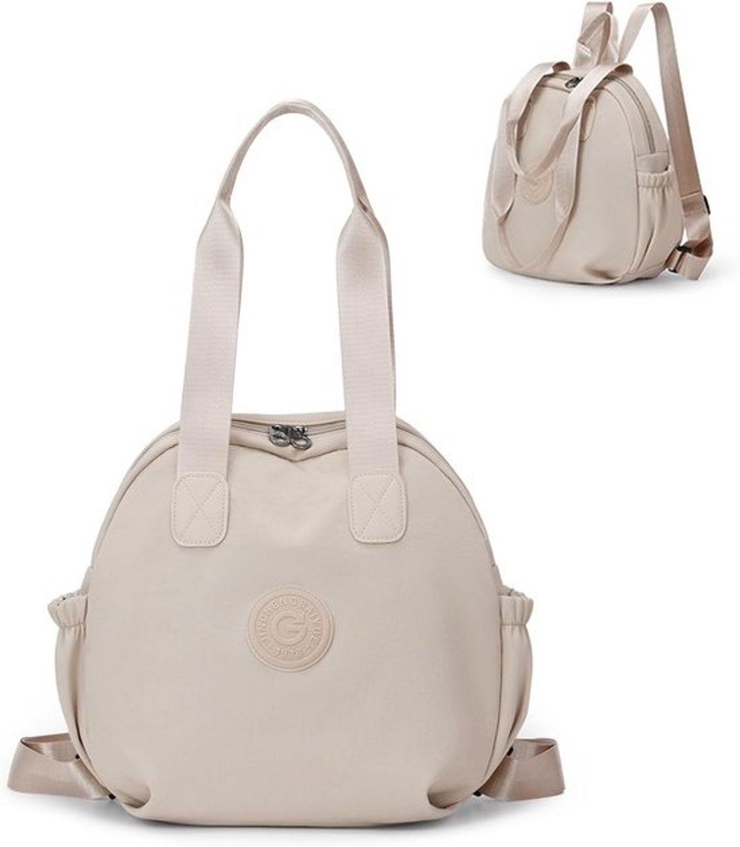 Grote Dames Handtas Shopper Nylon 2-in-1 Waterdichte Schoudertas Rugzak