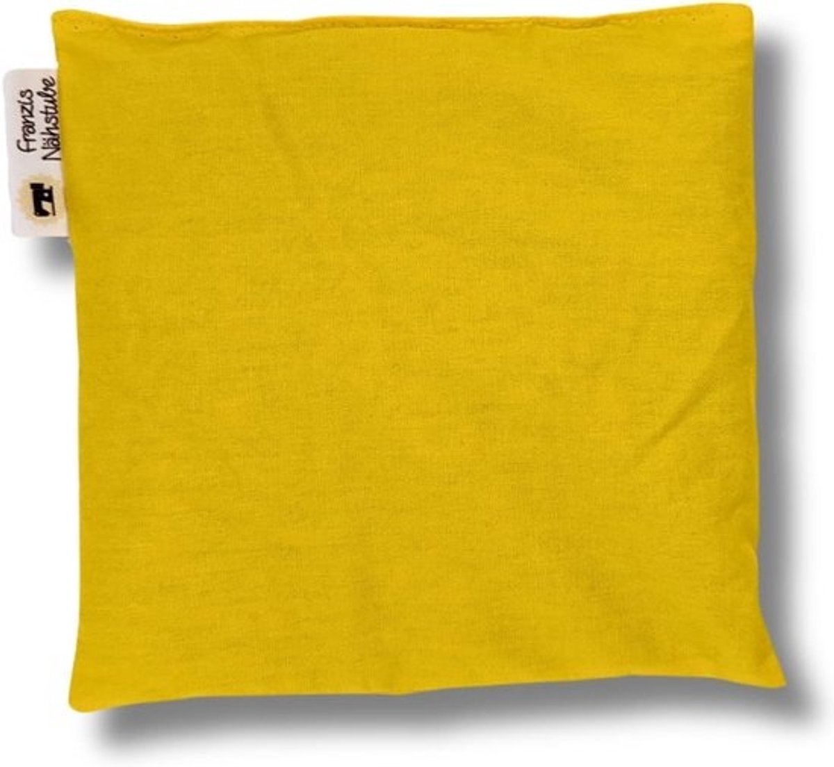 Speltkussen Warmtekussen - Natuurlijk Ontspanningskussen - Warmte Koude Therapie - Handgemaakt Duits Product - 20x20cm - Geel