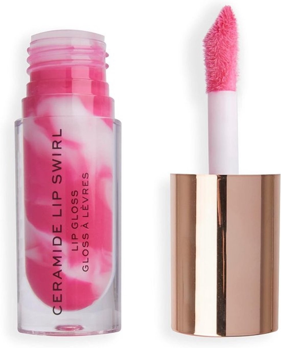 Lipgloss - Glanzende Lippen - Dagelijkse Make-up - Ceramide Verrijkt - 45 ml - Fruitig Roze