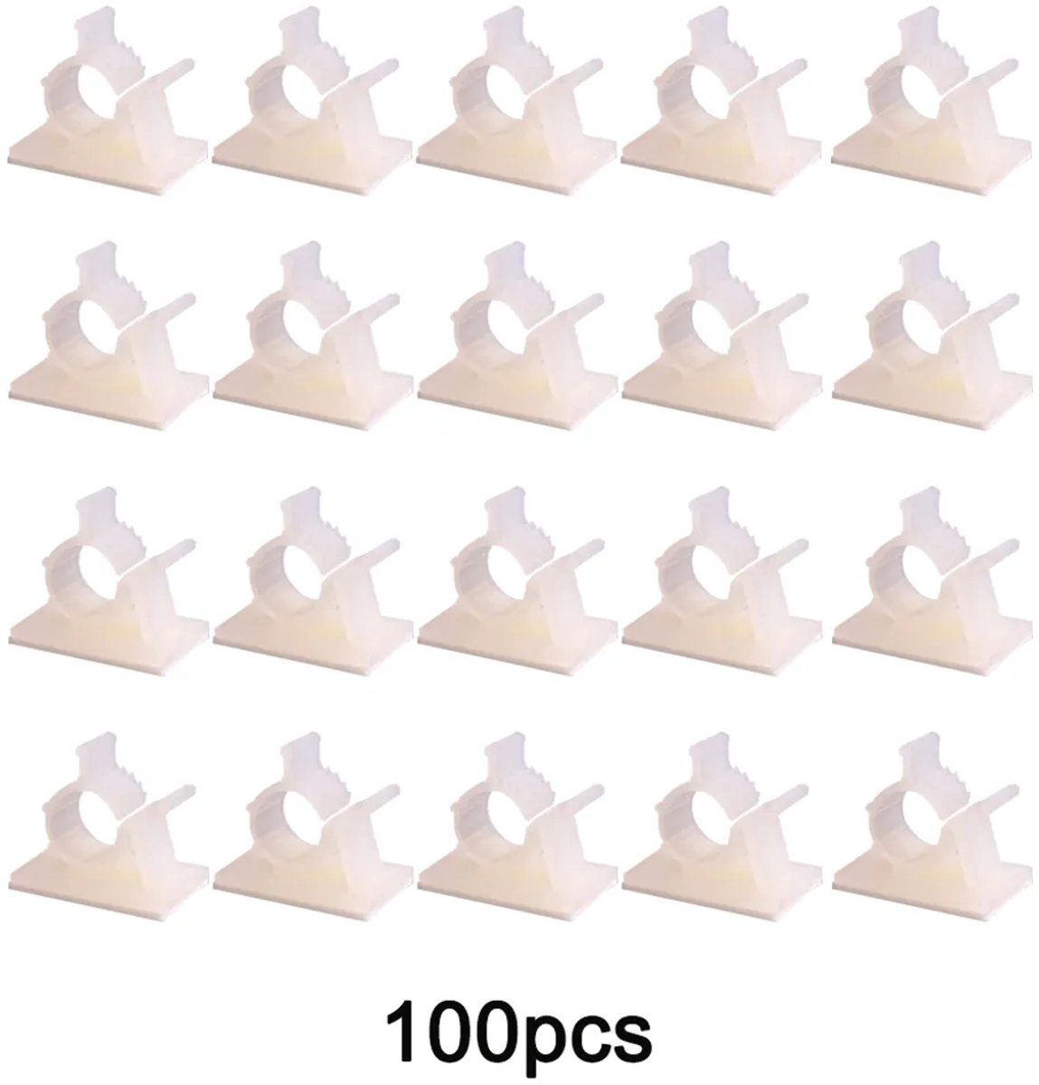 Kabelklemmen, kabelhouders, zelfklevend, multifunctioneel kabelbeheer