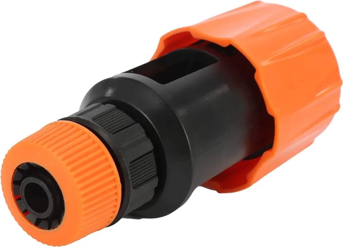 Universele slangkoppelingadapter, verstelbare kraanadapter, Geschikt voor snelle aansluiting van tuinslangen en irrigatieslangen.