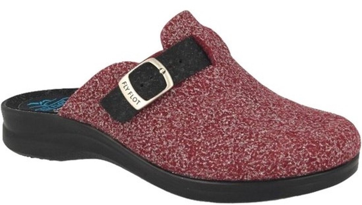 Dames Slippers - Comfortabele Schoenen - Dagelijks Gebruik - Verstelbare Gesp - 3 cm Hak - Melk Wit