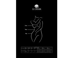 Strappy Suspender Bodystocking - Één maat