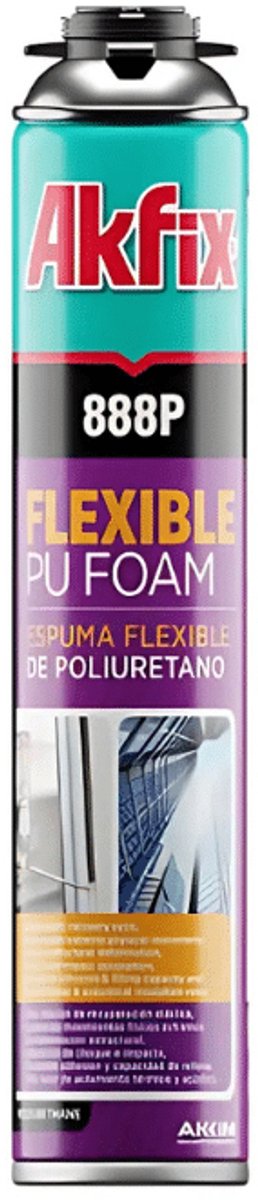 AKFIX 888P FLEXFOAM GUN purschuim wit 750ML (kopie)