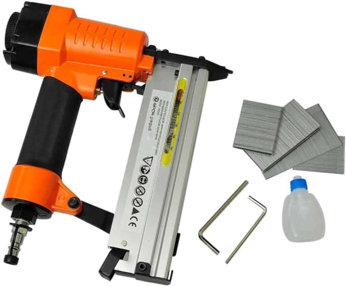 Lucht aangedreven nietmachine - Spijkerapparaat tacker - Houtbewerking klussen - Lichtgewicht legering behuizing - 60 x 235 x 255 mm