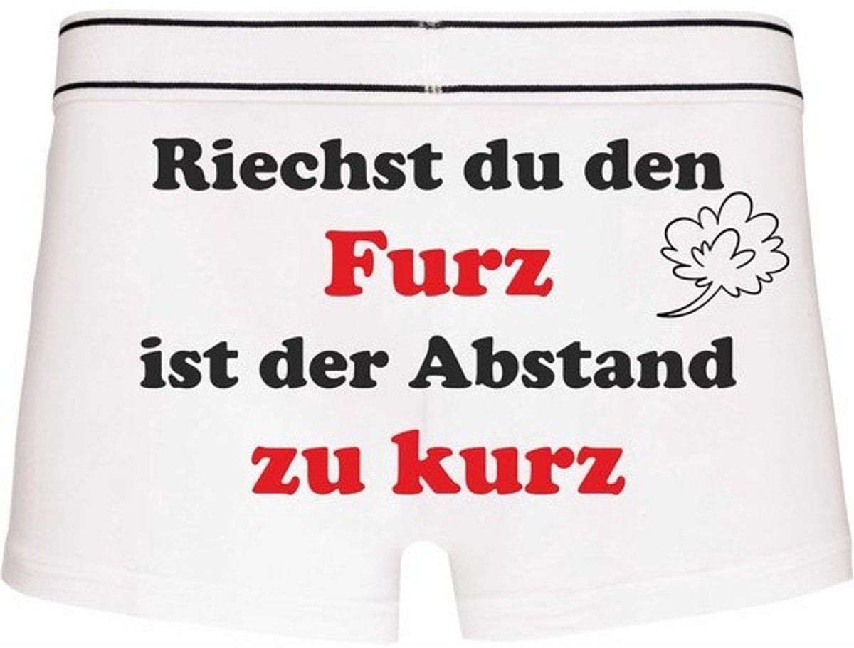 Grappige heren boxershort met opdruk