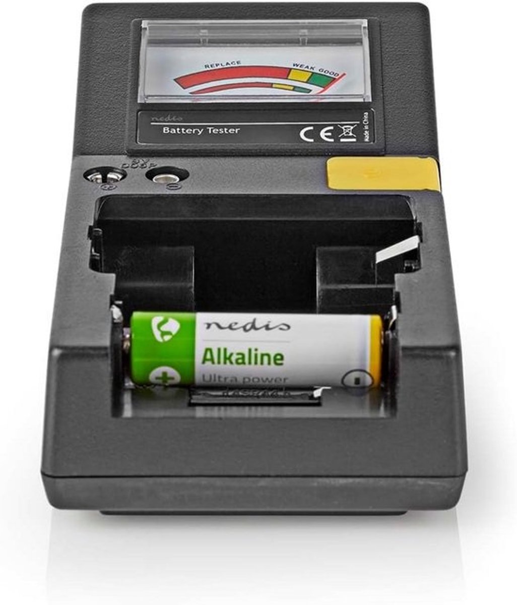 Universele Batterij Tester voor AA, AAA, C, D, 9V en Knoopcellen