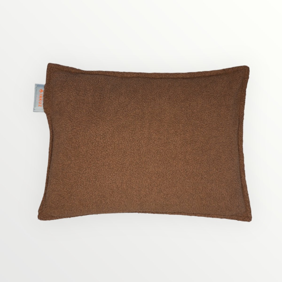 Inkuz - Warmtekussen - Infrarood - Draadloos - Teddy - Original - Bruin - Beige - Gote powerbank - Oplaadbaar - Warmte kussen - 45x60